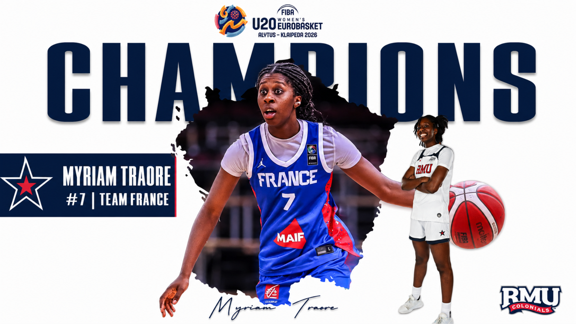 Myriam Traore French National Champion
