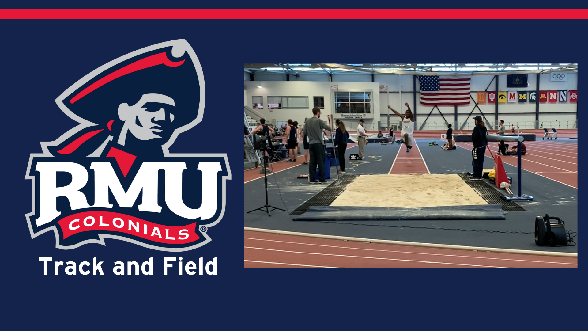 track and field blue