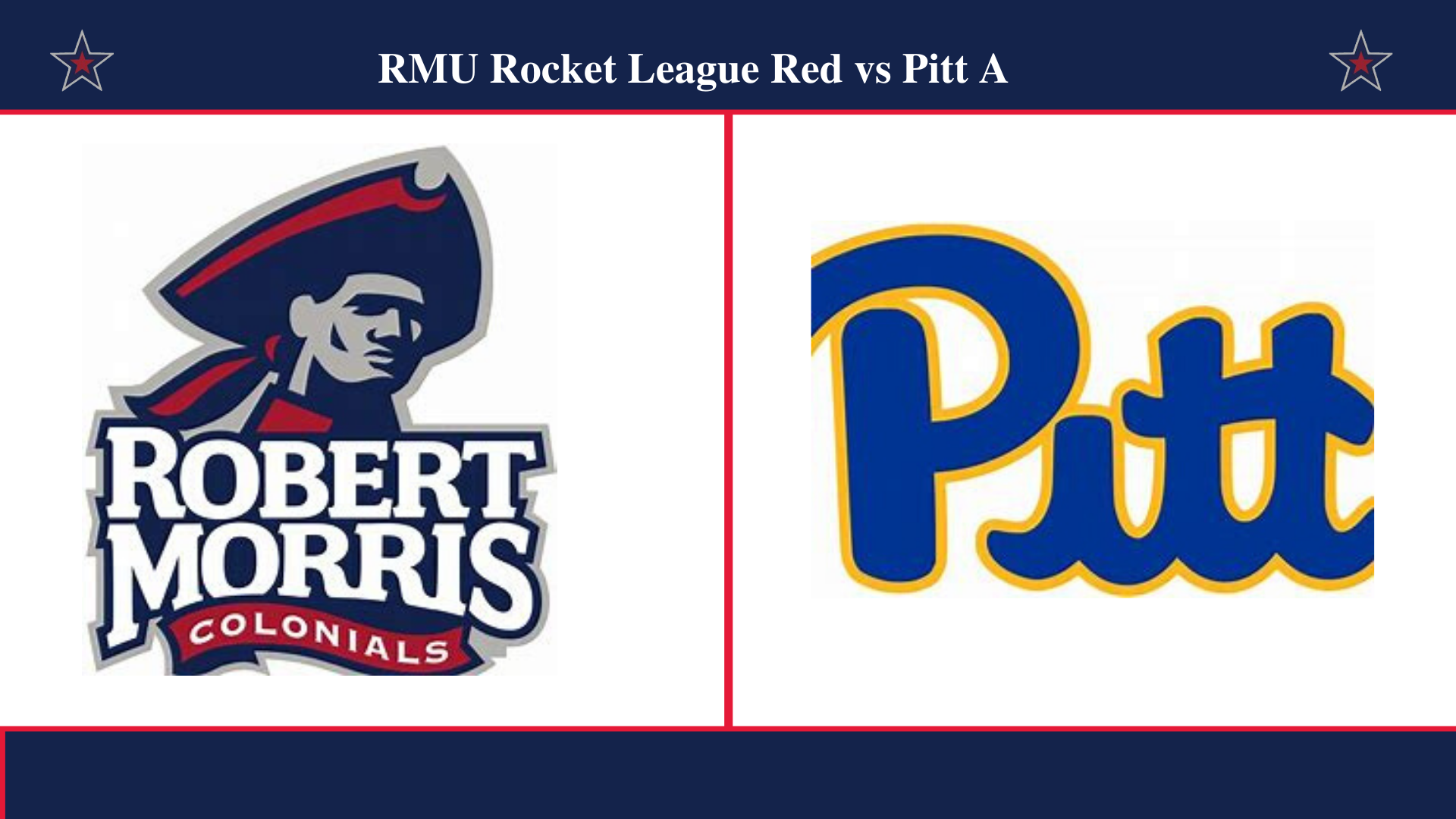 rmu vs pitt rocket league