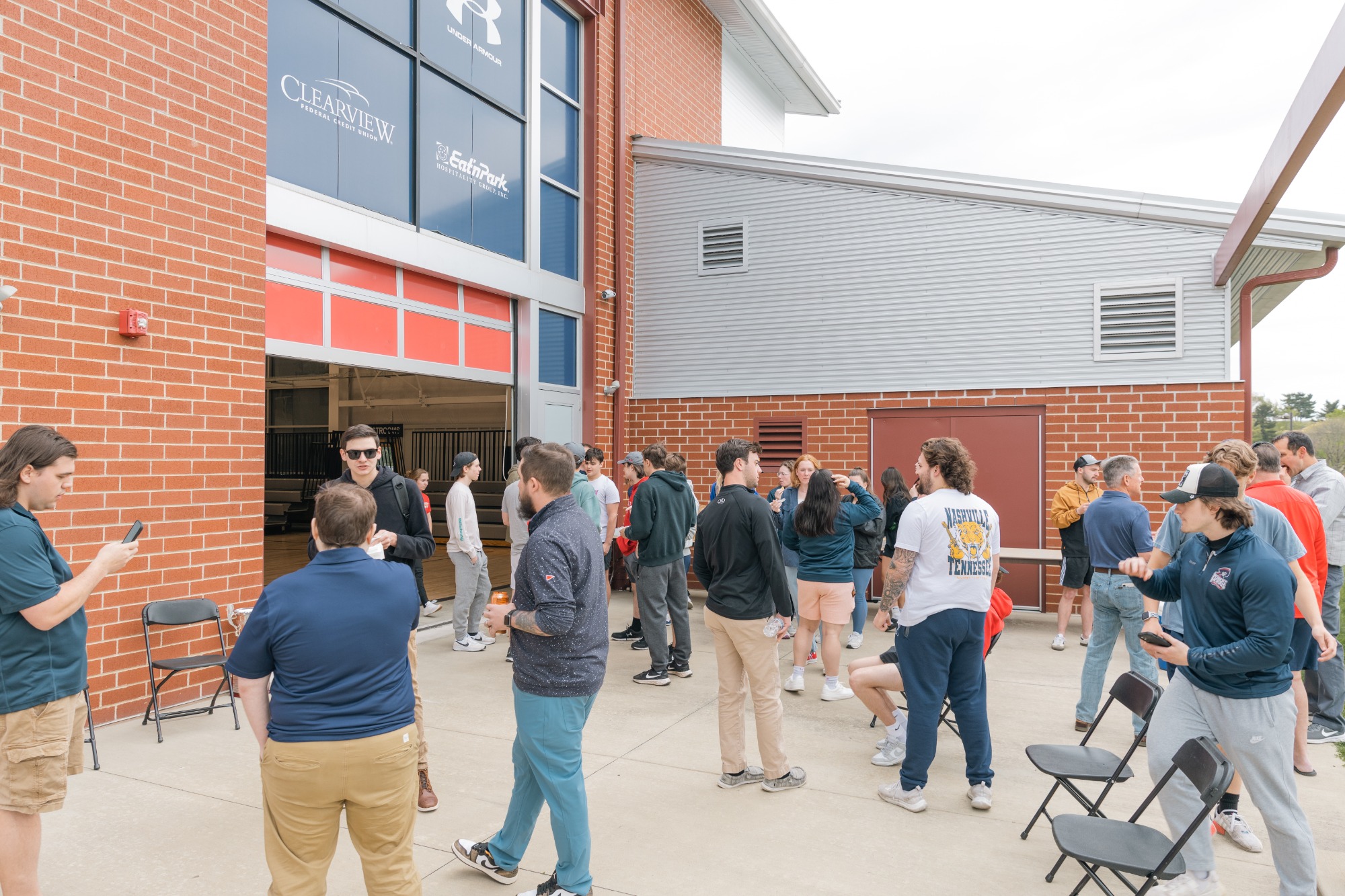 Food & Gathering on the Outdoor Patio