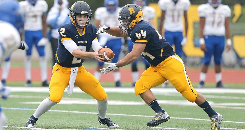 Shane Saucier Football University of Rochester Athletics