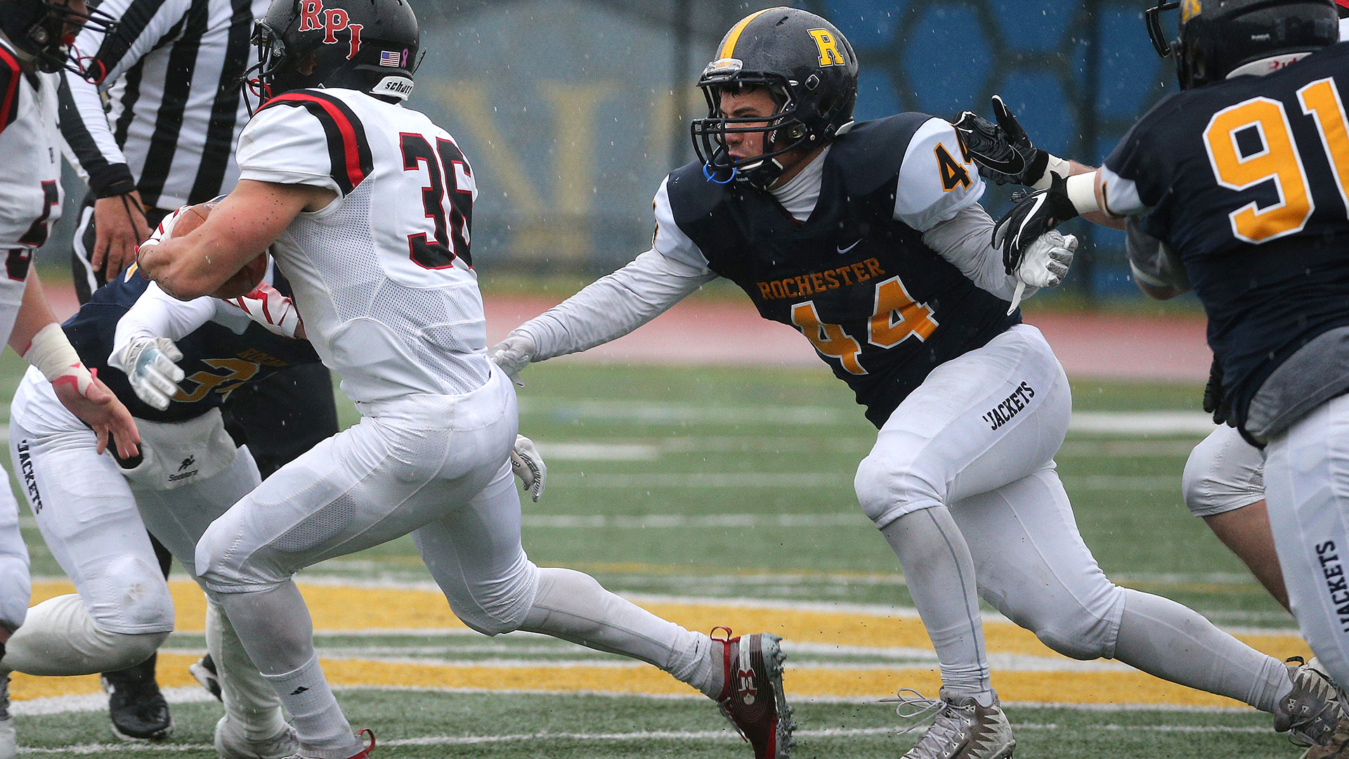 Noah Barnard Football University of Rochester Athletics