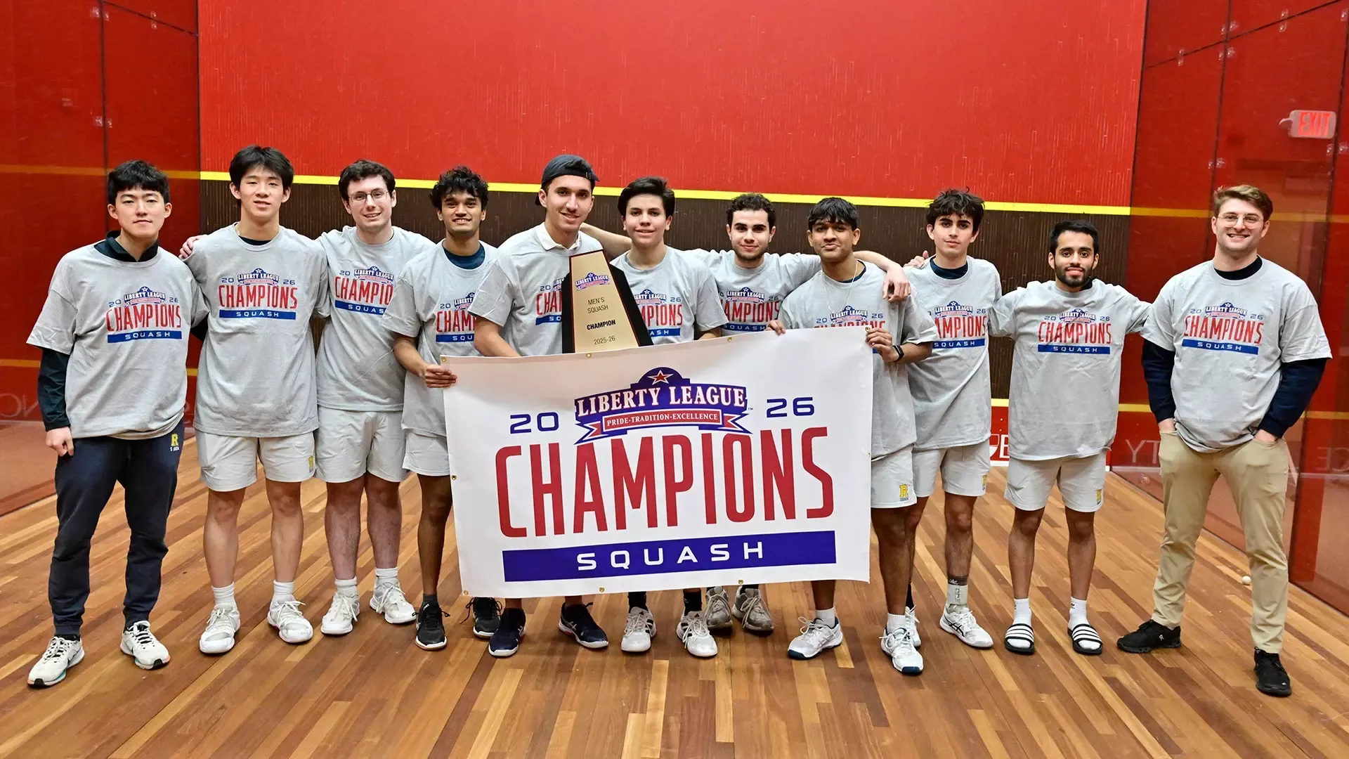 2026 Liberty League Squash Champions