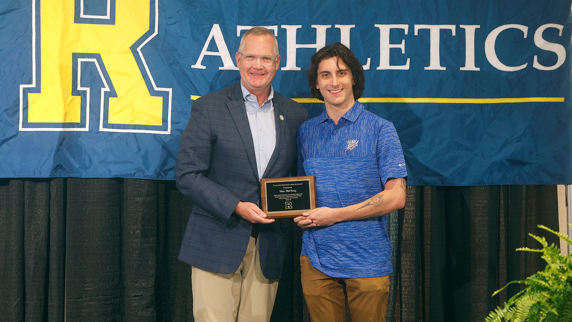 2025-26 Louis Alexander Alumni Award - Max McClung