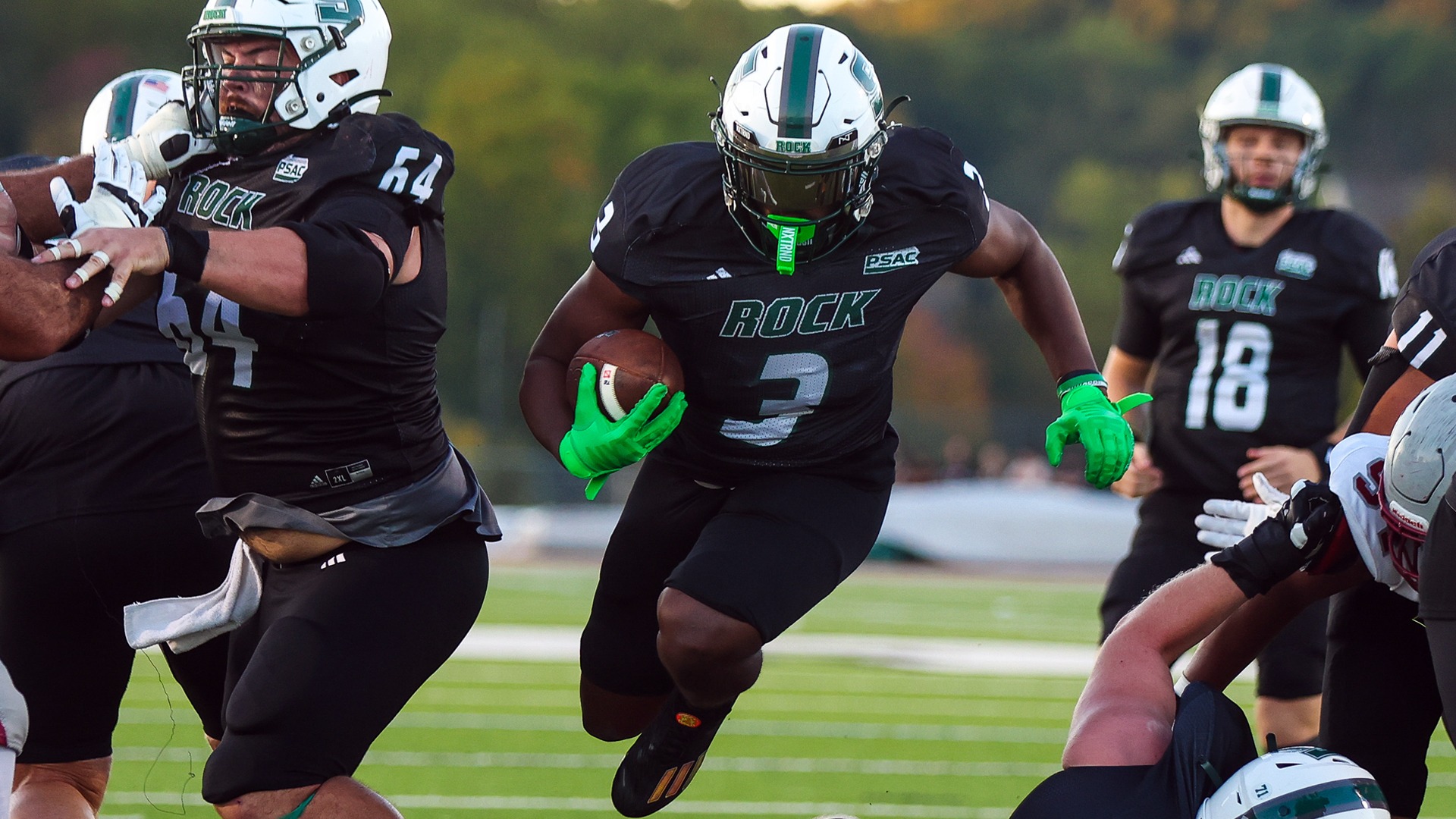 Isaiah Edwards Football Slippery Rock University Athletics