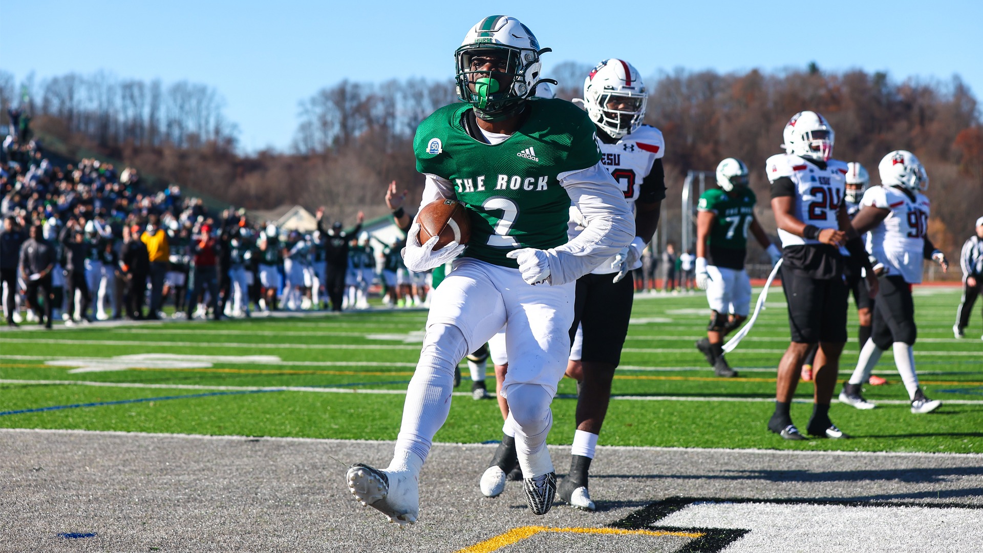 Khalid Dorsey Football Slippery Rock University Athletics