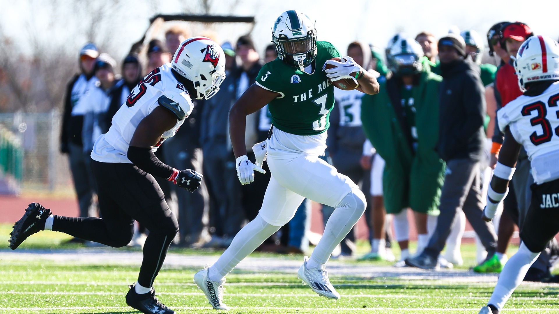 Isaiah Edwards Football Slippery Rock University Athletics