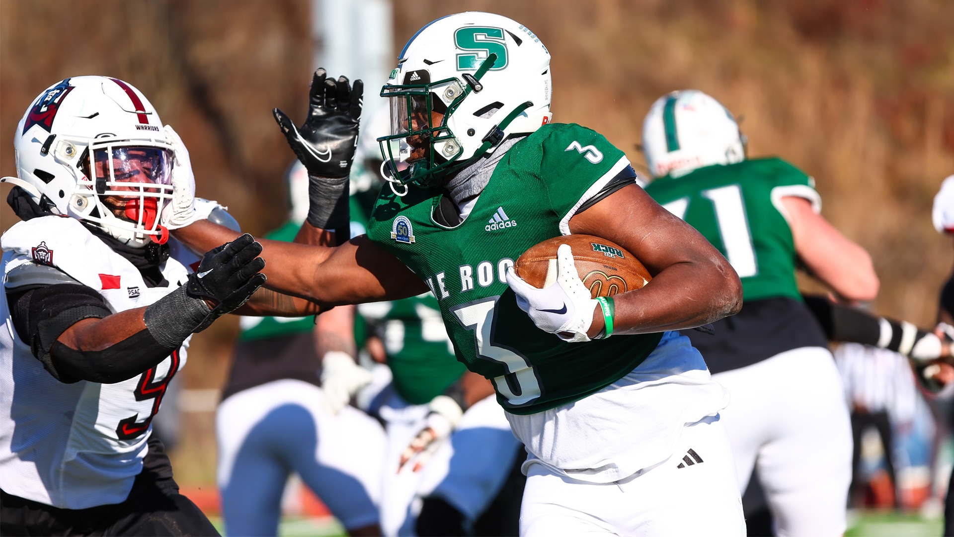 Isaiah Edwards Football Slippery Rock University Athletics