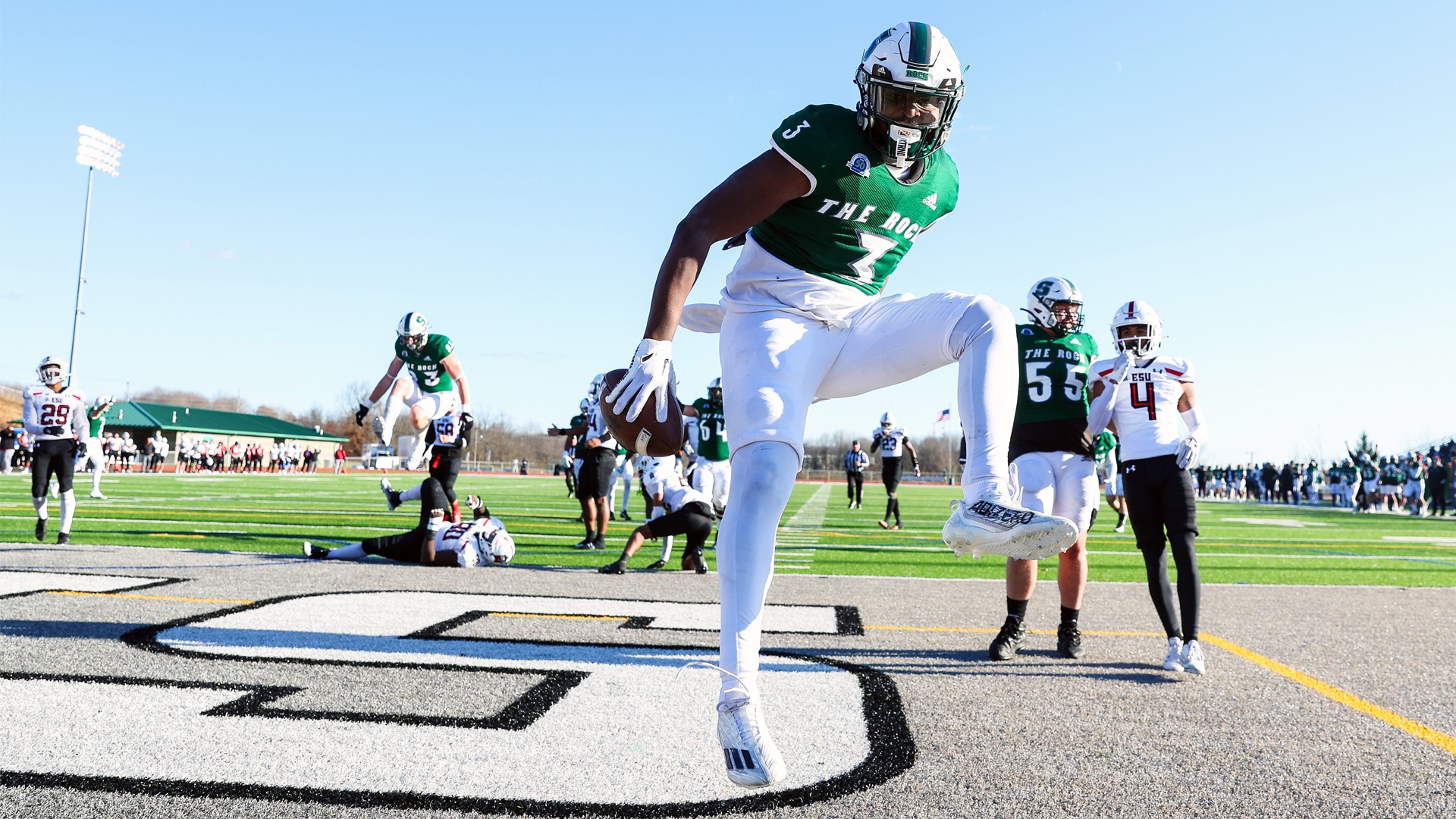 Isaiah Edwards Football Slippery Rock University Athletics