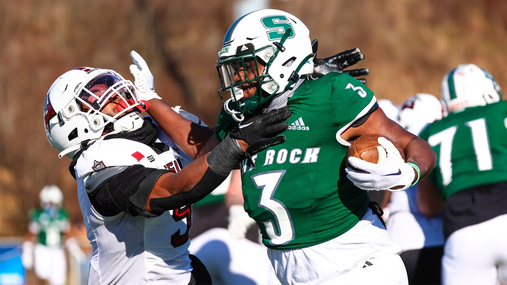 Isaiah Edwards Football Slippery Rock University Athletics