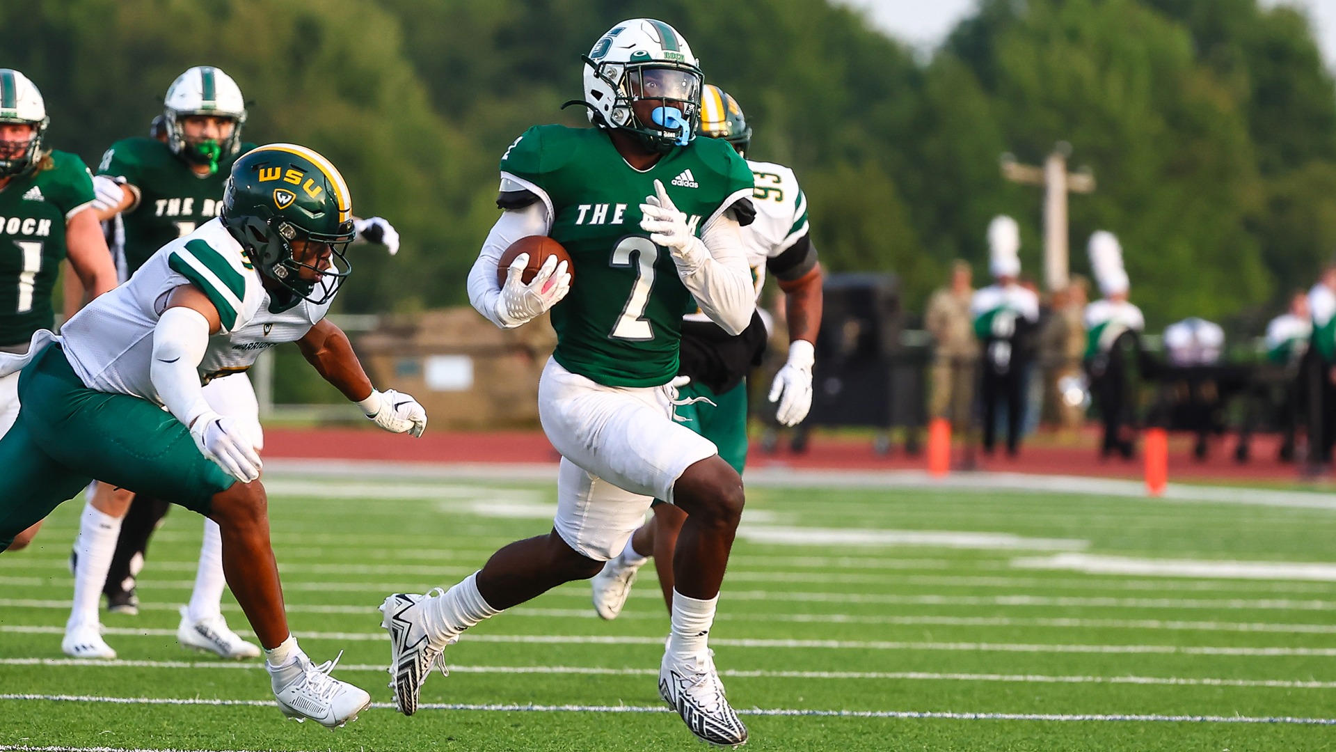 Khalid Dorsey Football Slippery Rock University Athletics