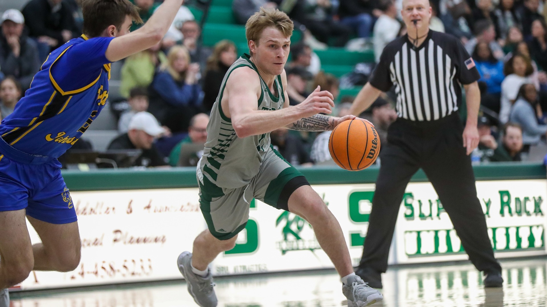 Luke Howes Men's Basketball Slippery Rock University Athletics