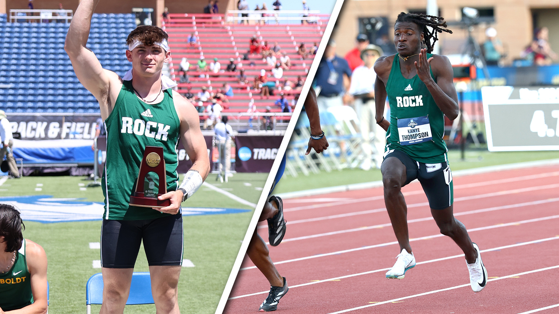 Drew Layton and Kanye Thompson NCAA