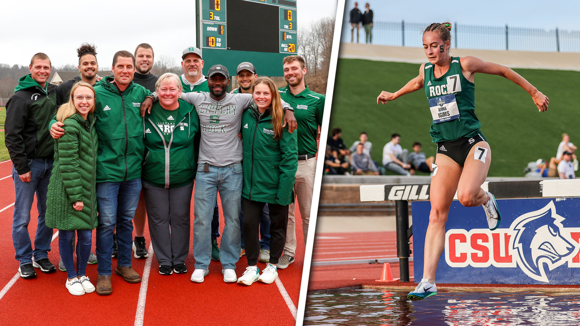 Track and Field Staff with Anna Igims