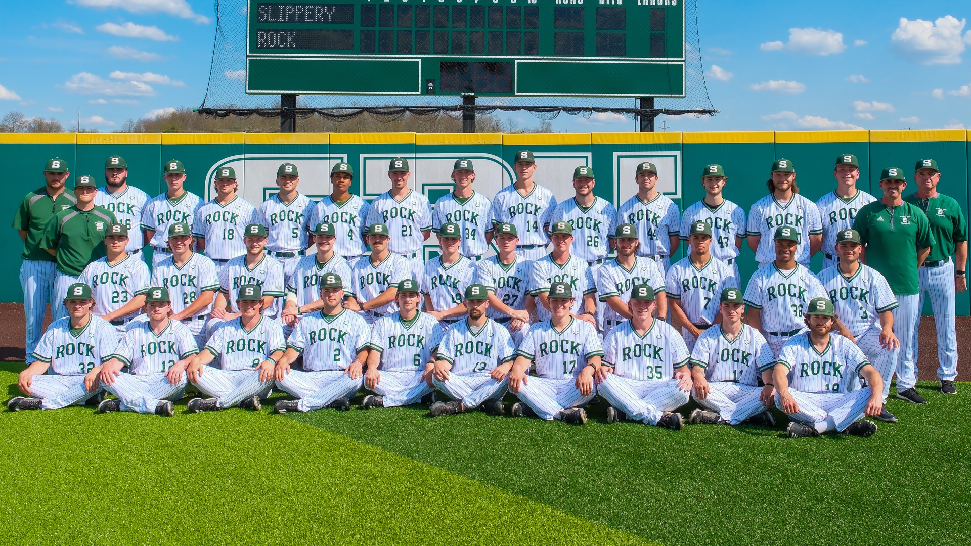 SRU Baseball Team Photo 2025