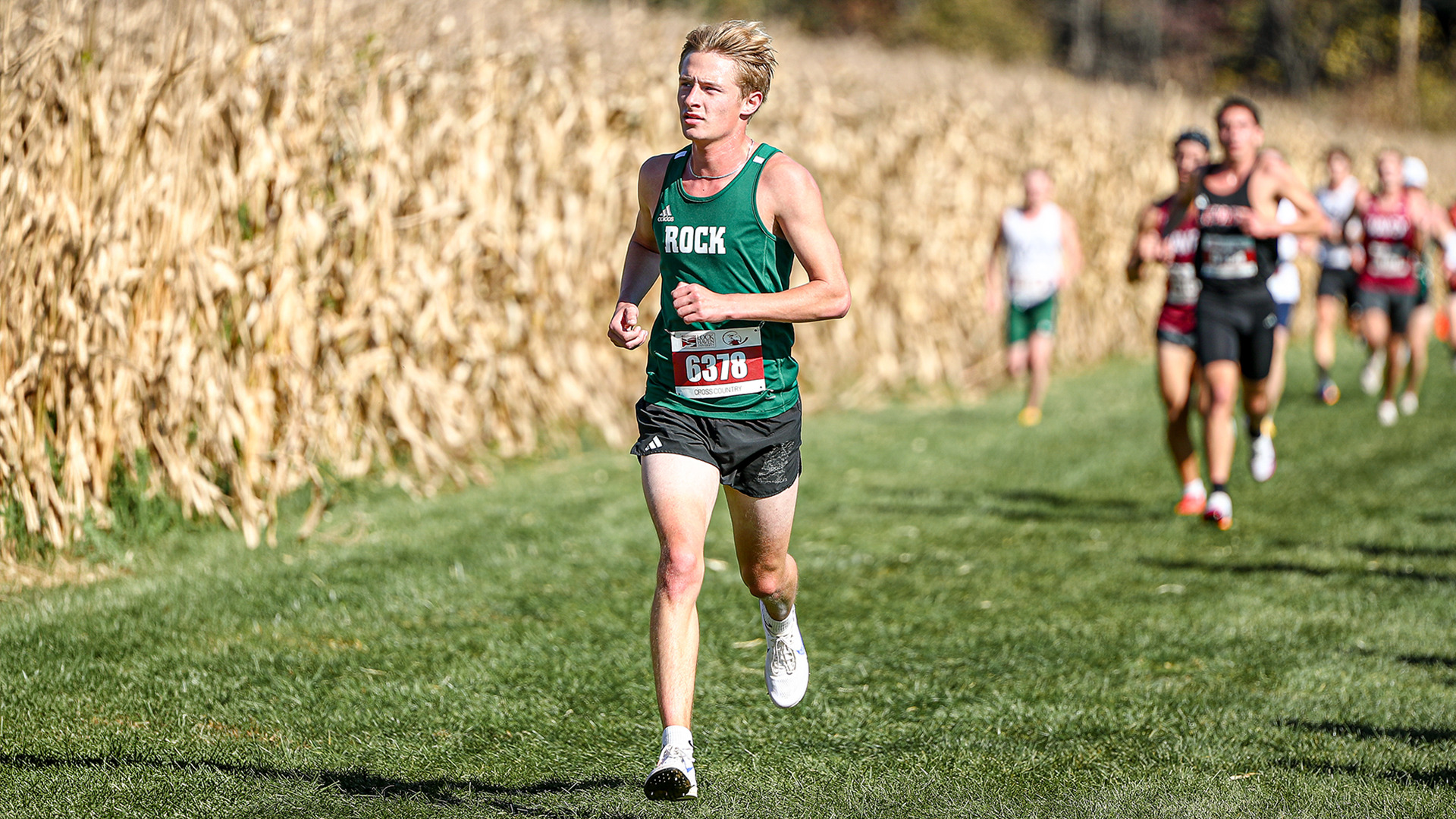 Easton Adamczyk runs XC at Lock Haven