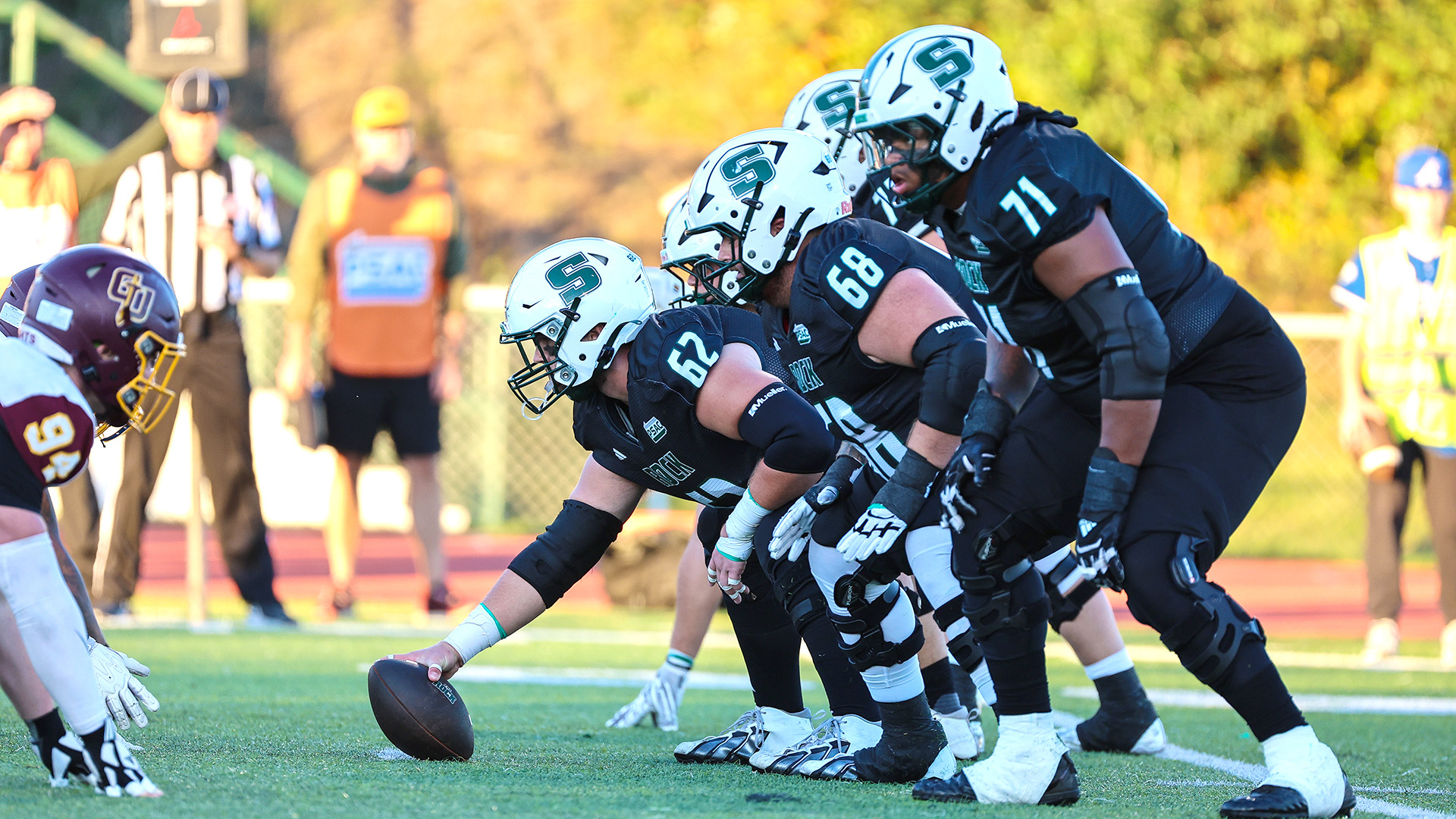 Offensive Line vs. Gannon