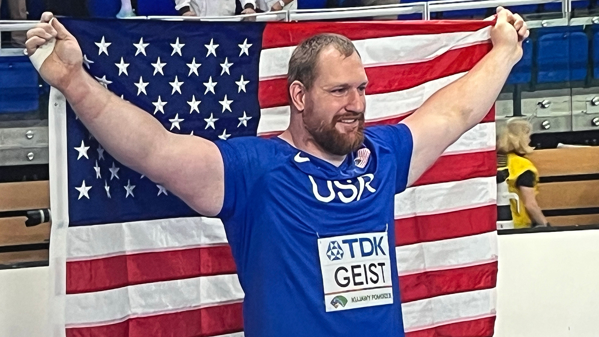 Jordan Geist at World Championships