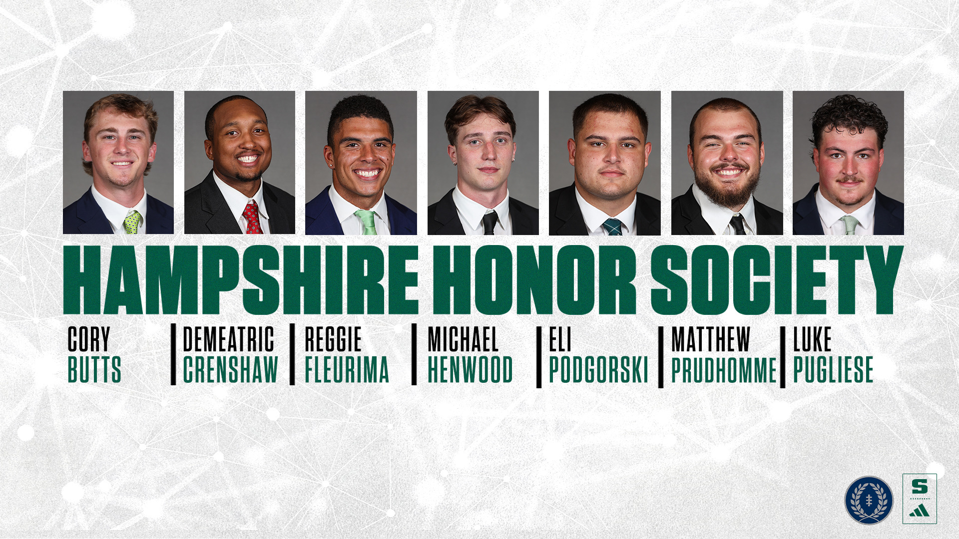 2026 Hampshire Honor Society - Slippery Rock lands seven players on the team