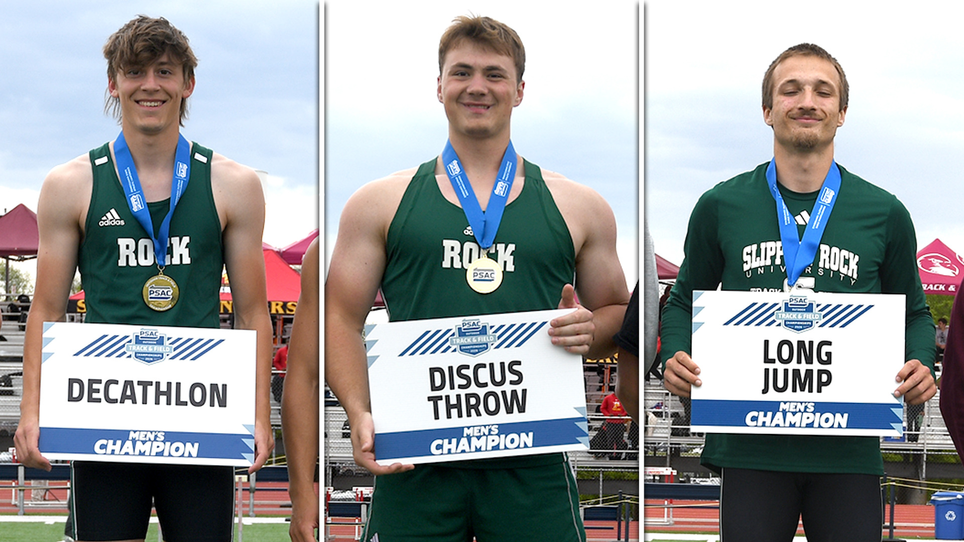 Logan Anderson, Seaton Wozniak and Jason Alderson on PSAC podium