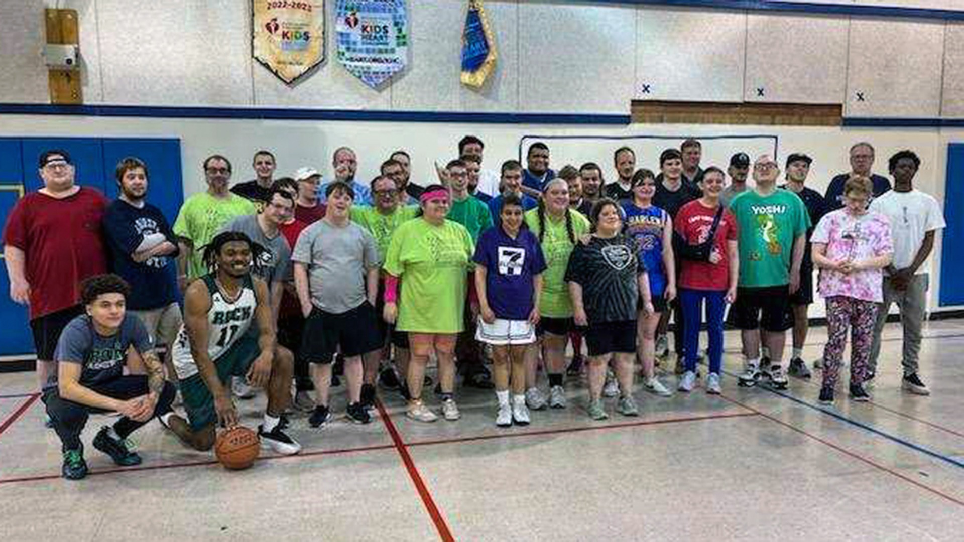 Butler County 2026 Special Olympics Basketball Practice