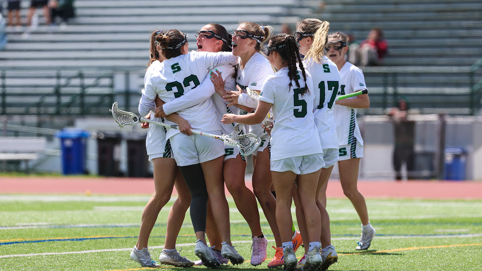 Lacrosse Goal Celebration