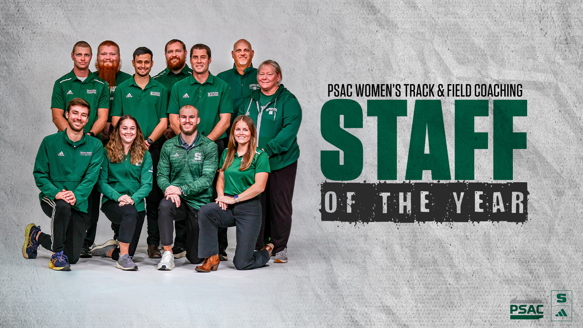 2026 PSAC Women's Outdoor Track & Field Coaching Staff of the Year