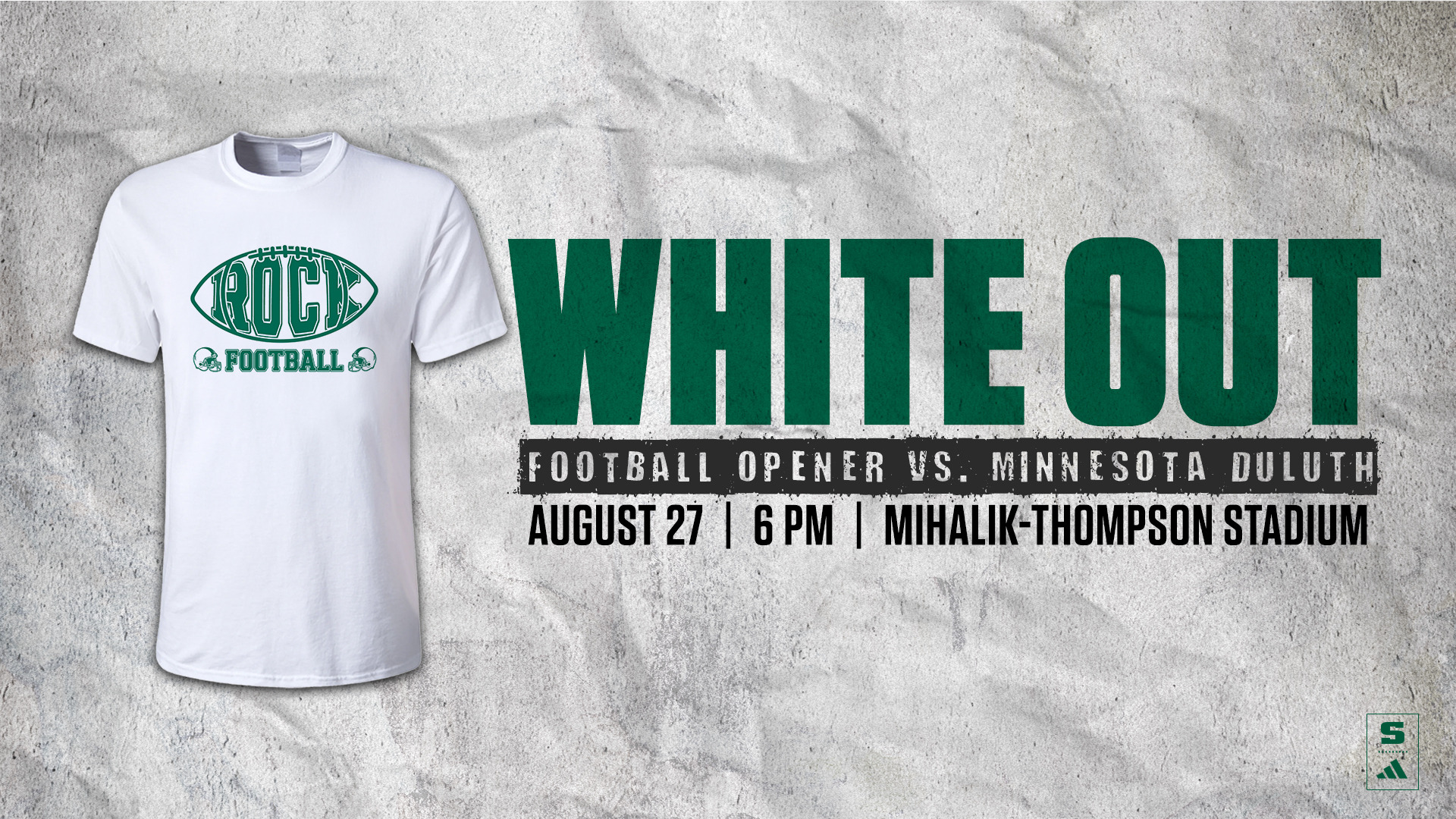 2026 SRU Football White Out set for Aug. 27 against Minnesota Duluth.