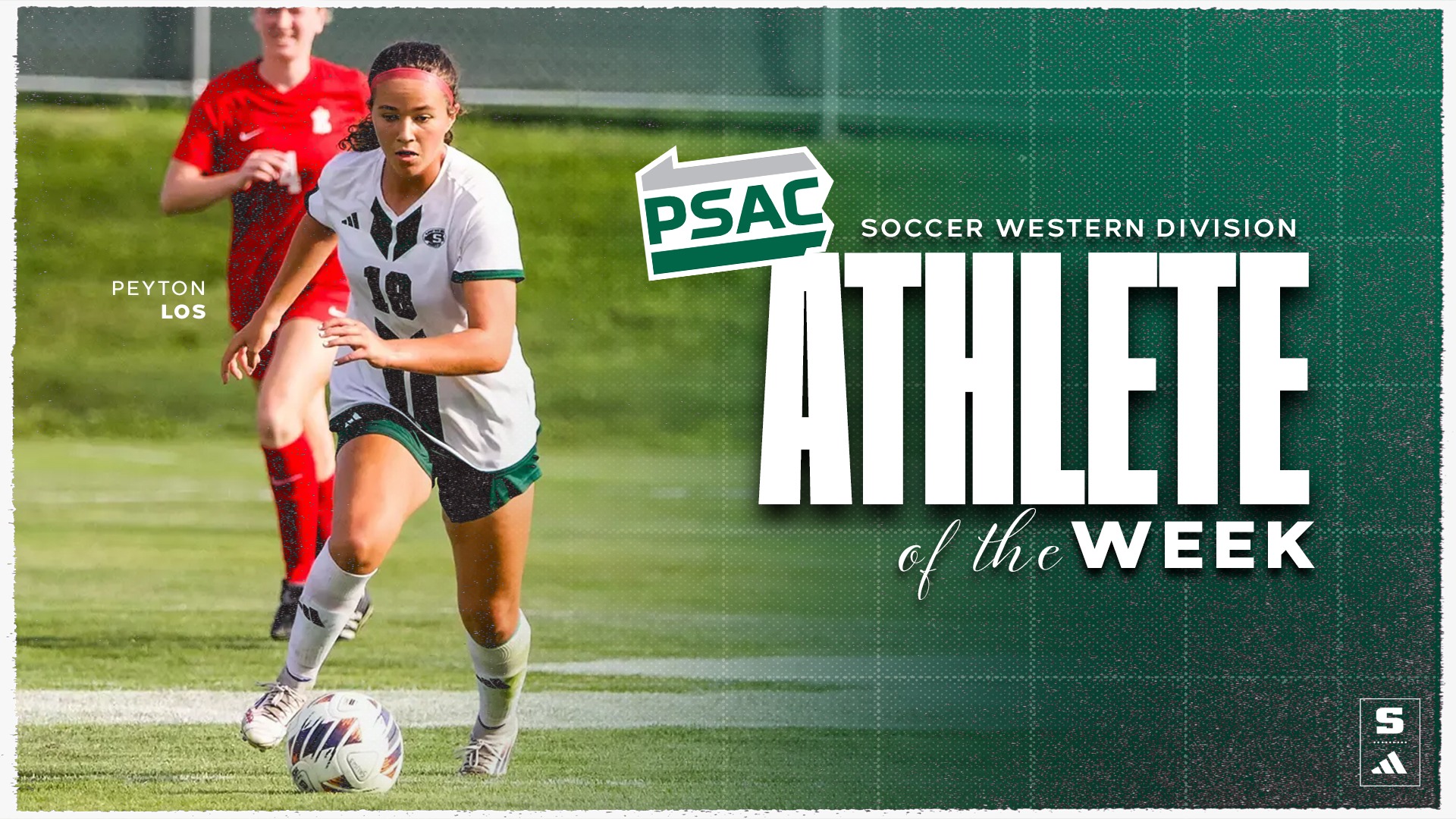 Peyton Los PSAC West Athlete of the Week