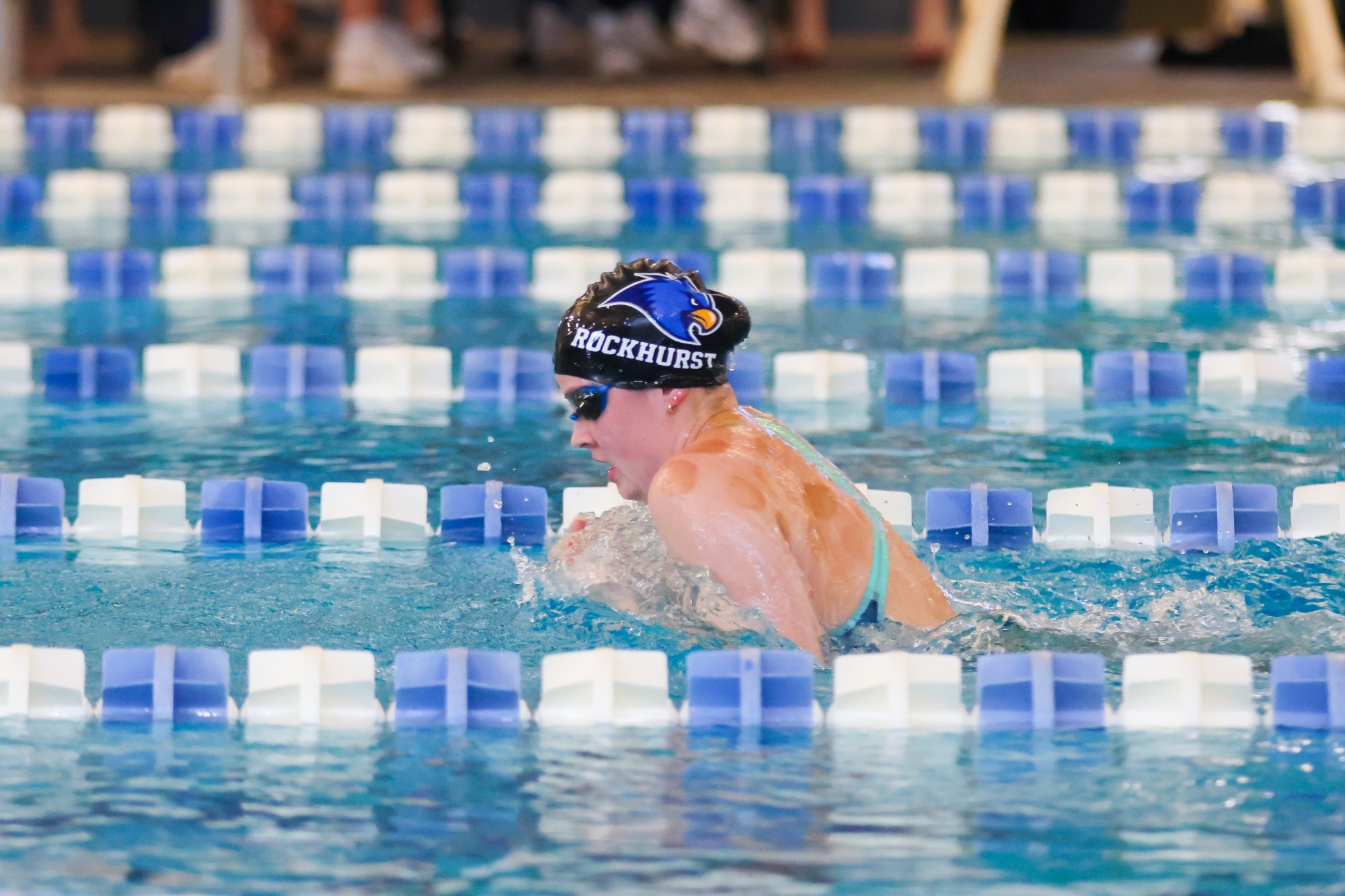 Halle McCullough in pool
