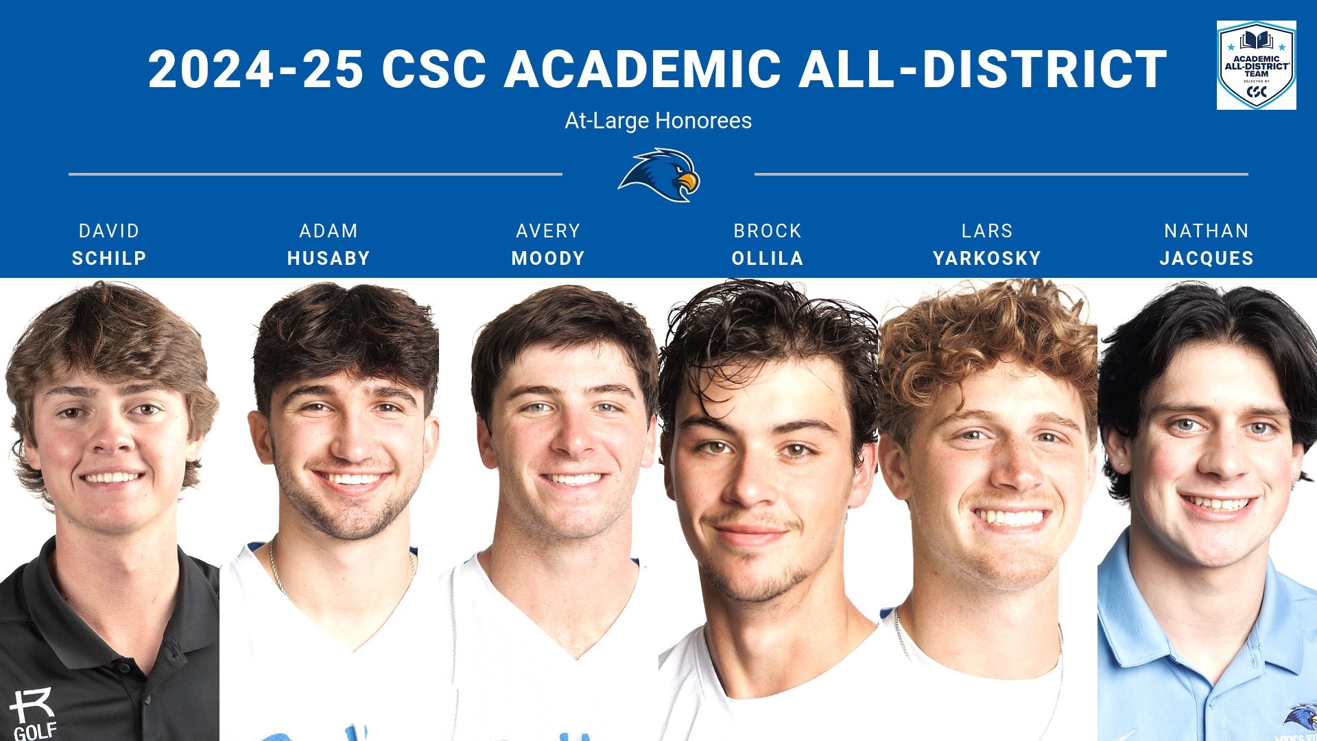 CSC Academic All-District Men's At-Large