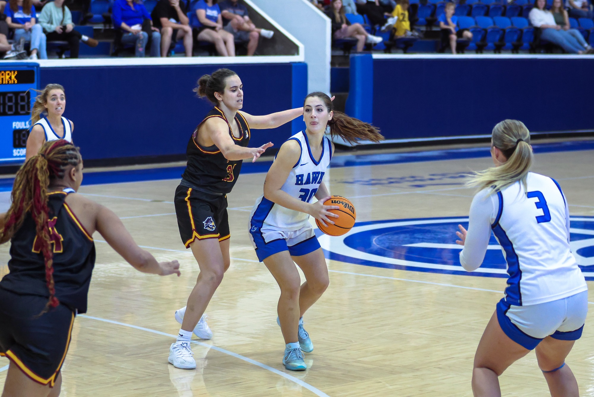 Macie Conway driving