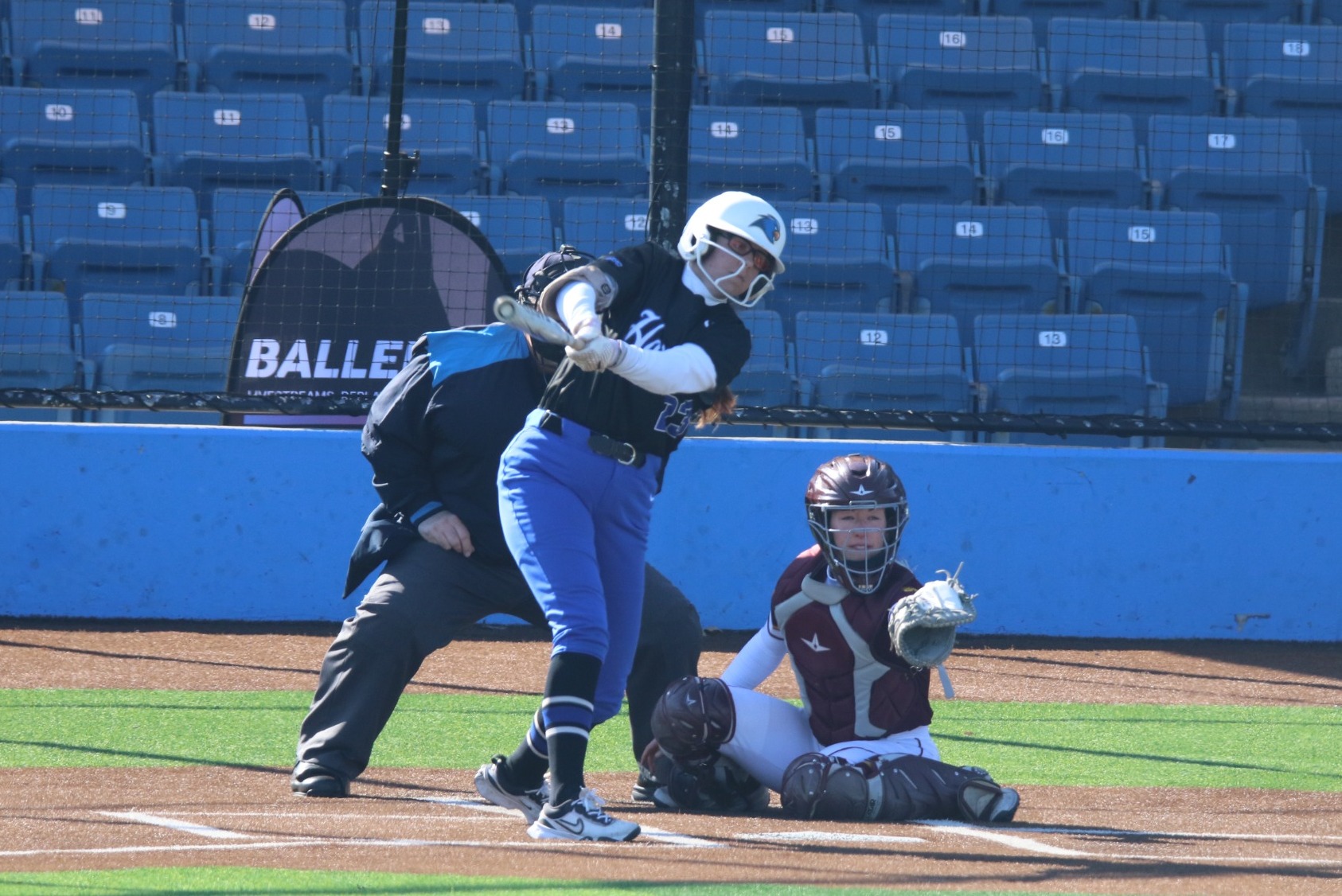 McKenna Lester batting