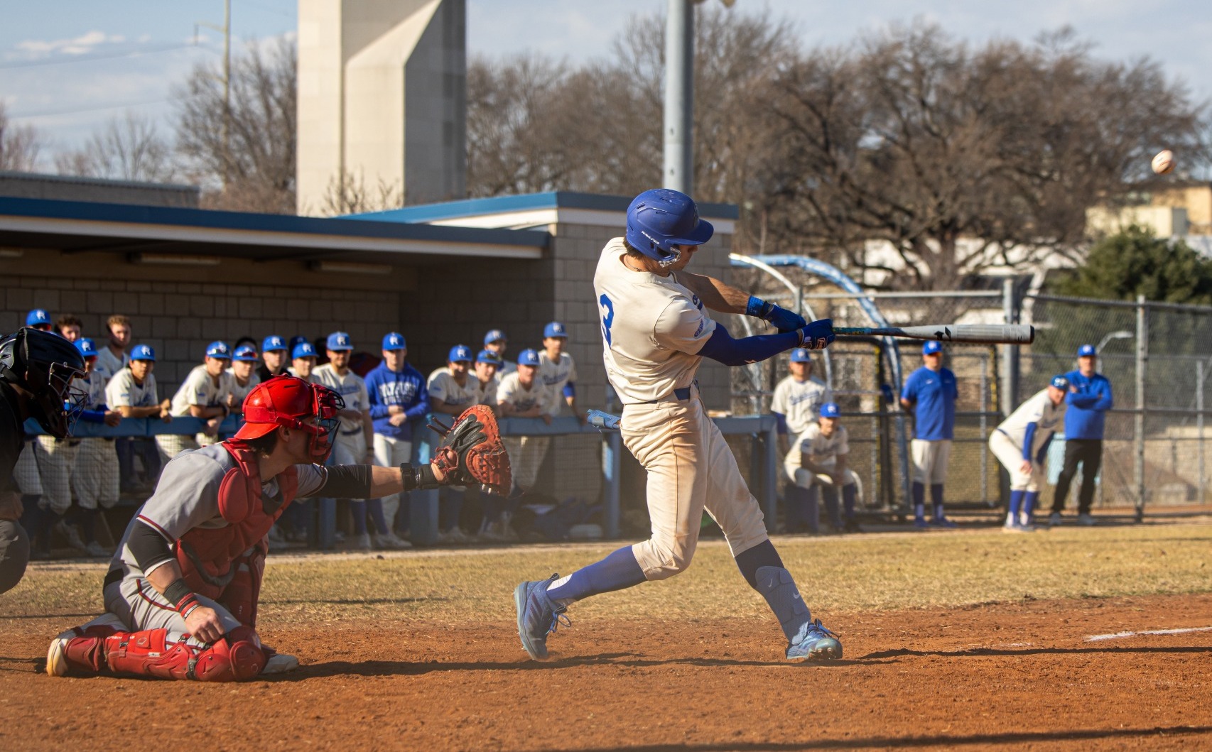 Josh Syfert batting