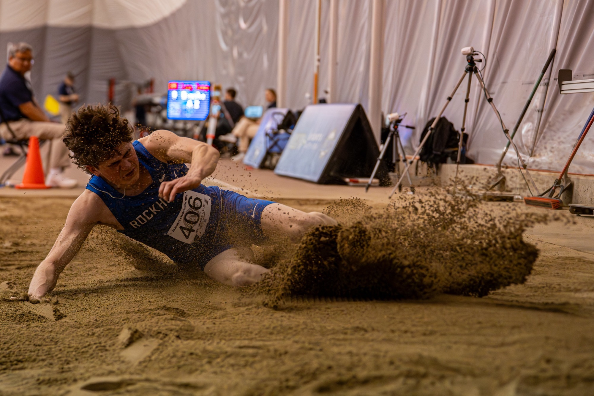 Cole Erusha long jump