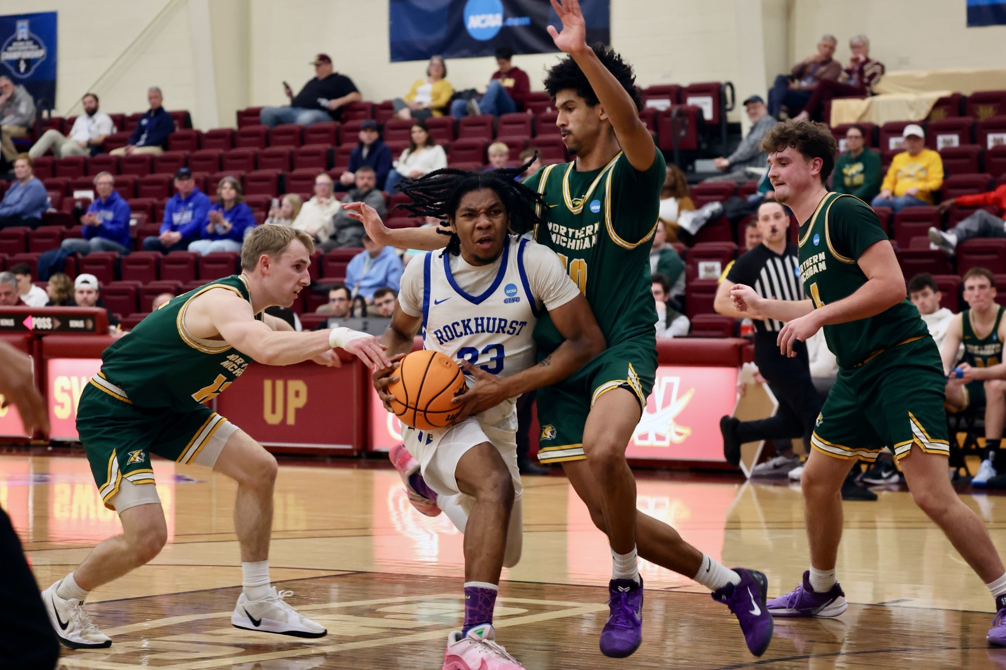 Jaylen Wesley driving