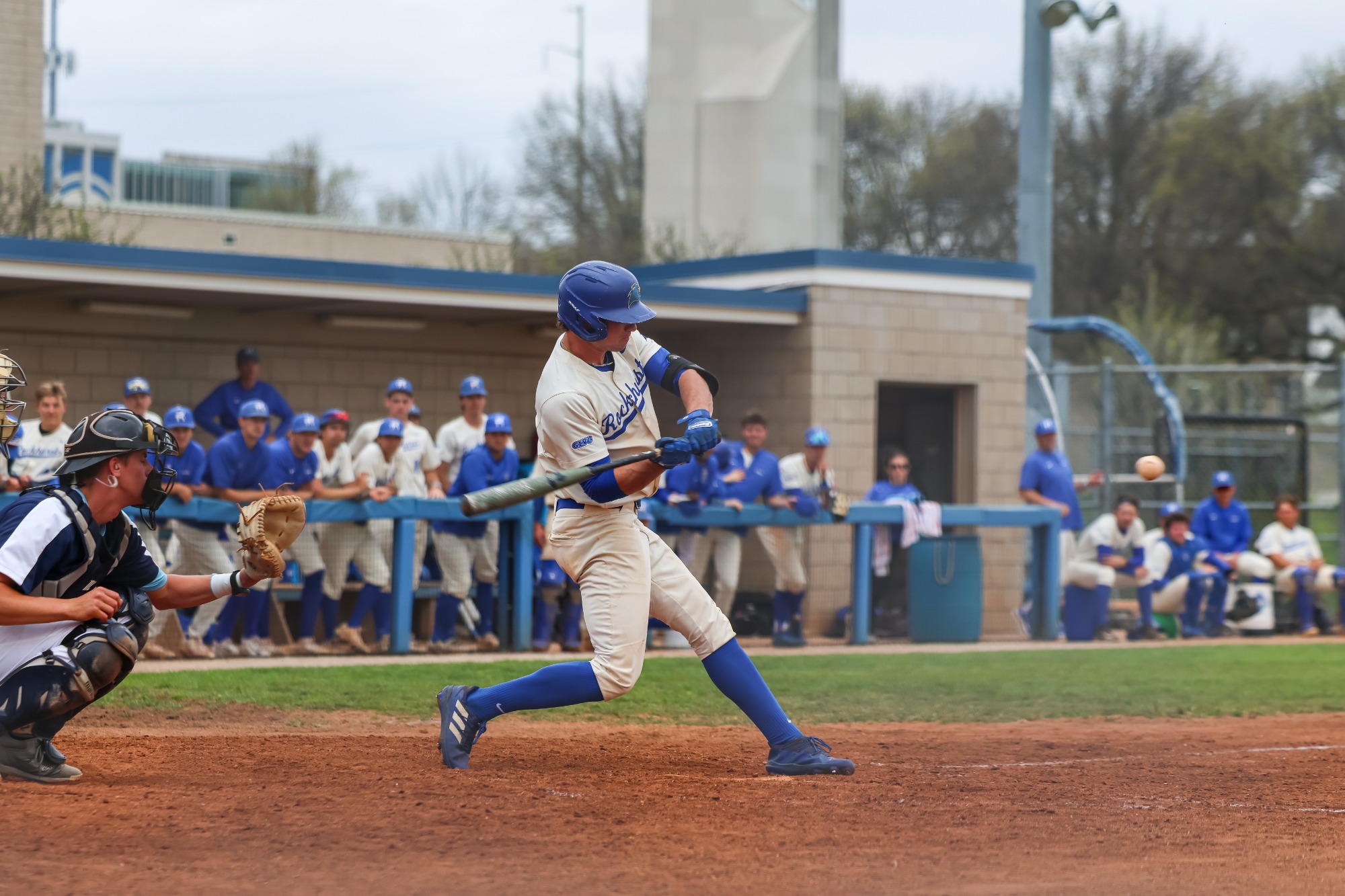 Colton Wemhoff batting