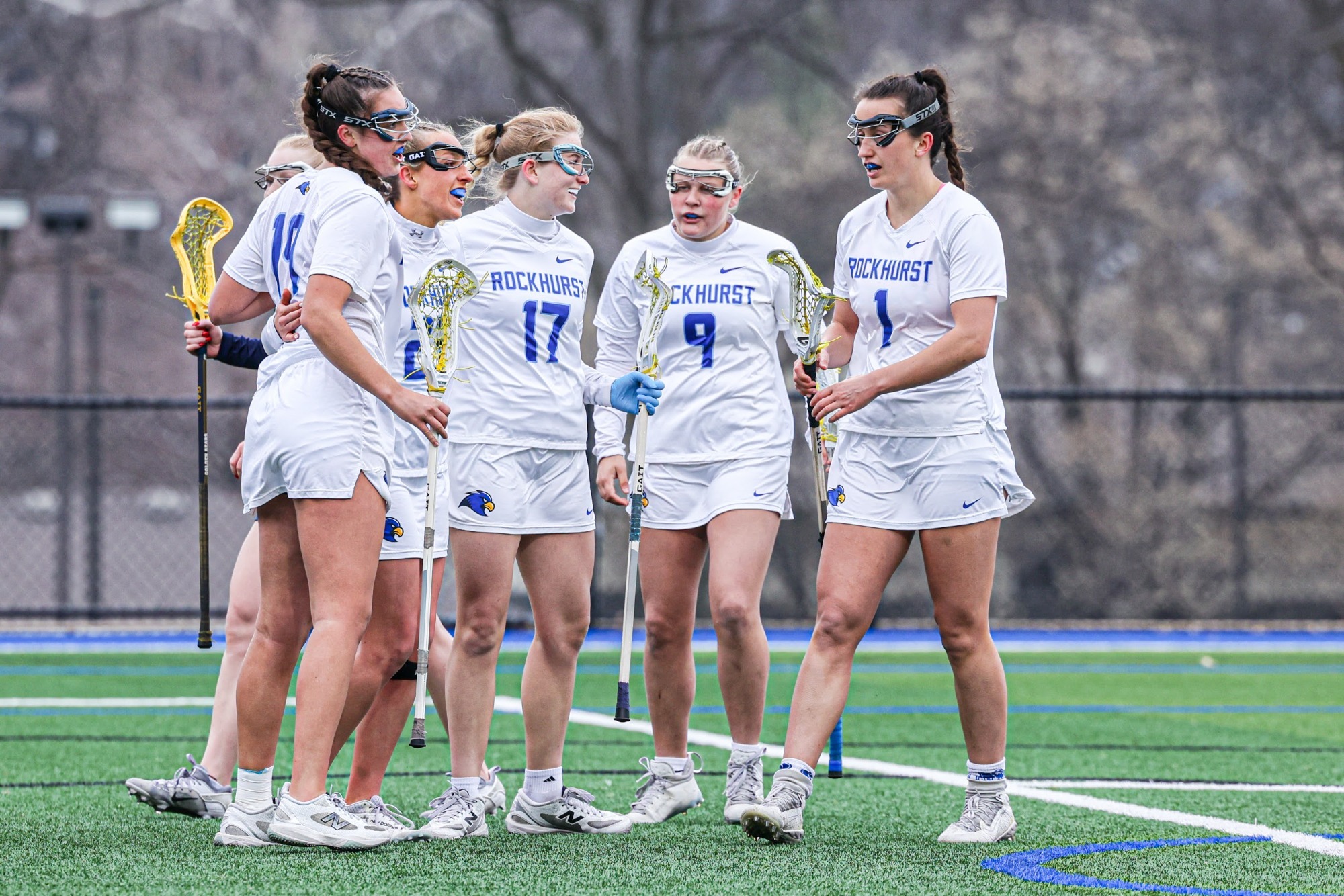 Team Huddle on Field
