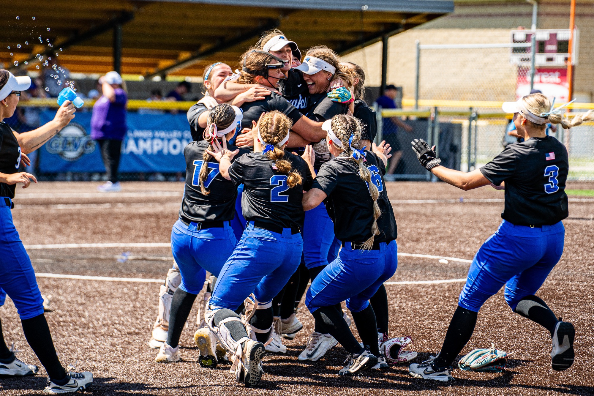 SB GLVC Championship Celebration