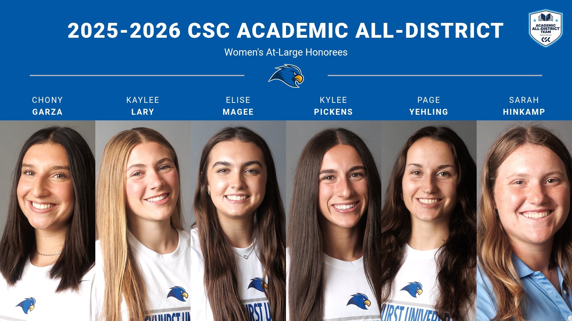 Academic All-District honors