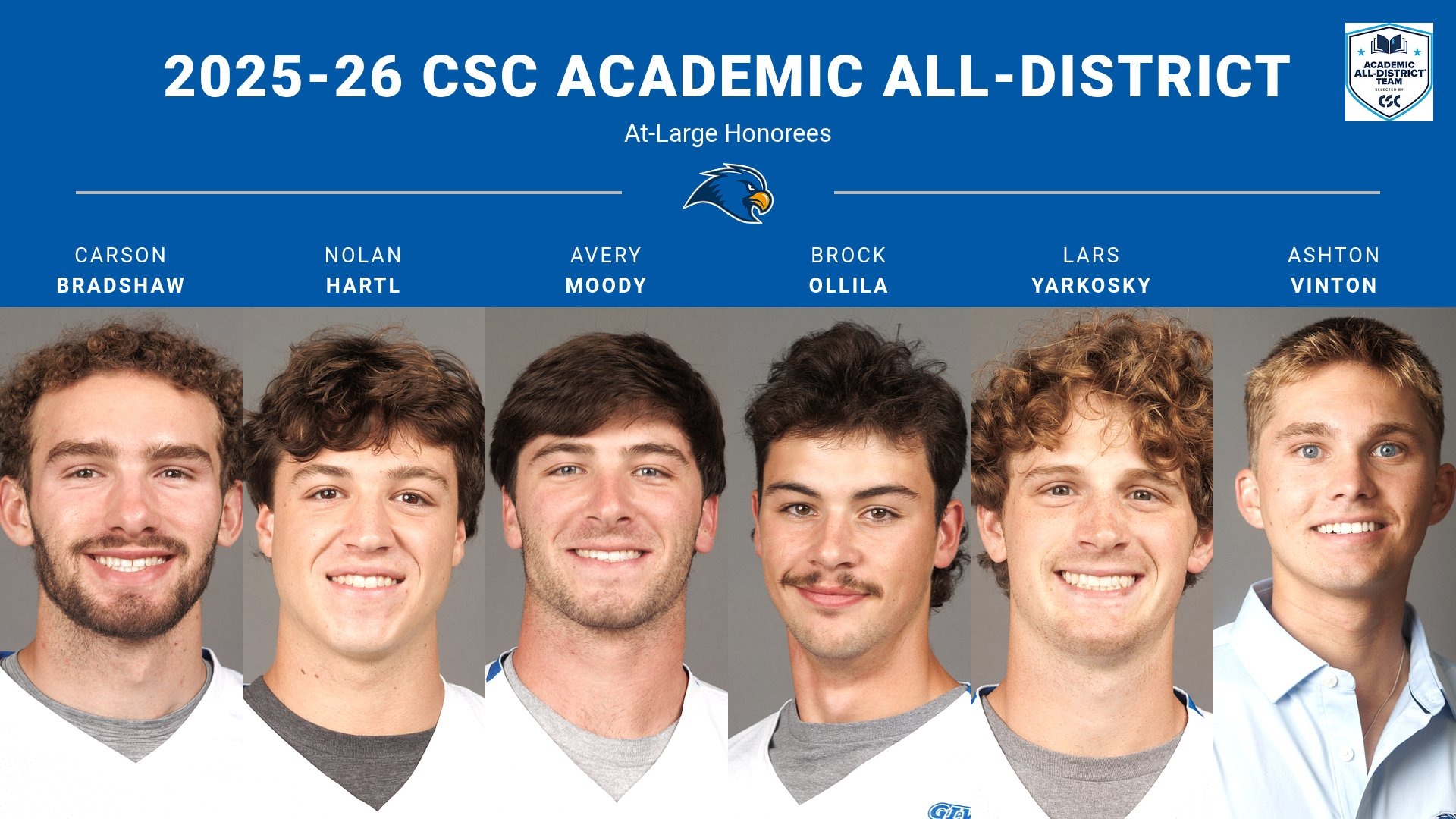 Academic All-District honors
