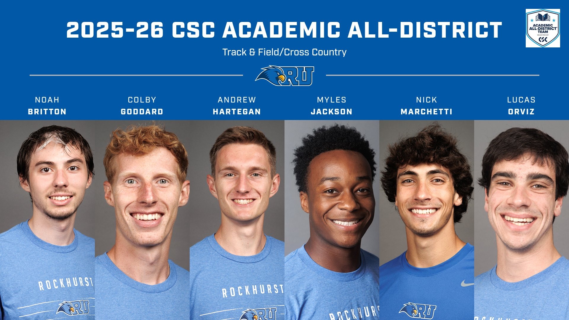 Academic All-District Track and Field