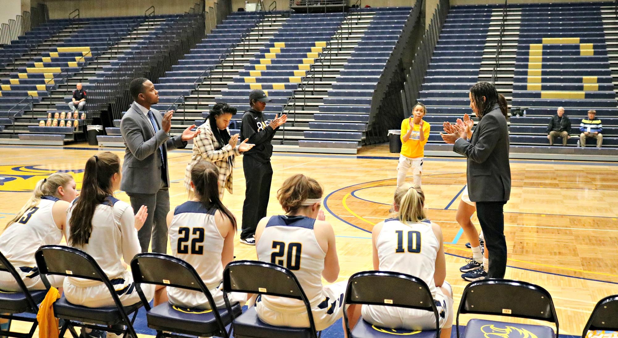 Golden Eagle Women's Basketball National Tournament Recap Rock Valley