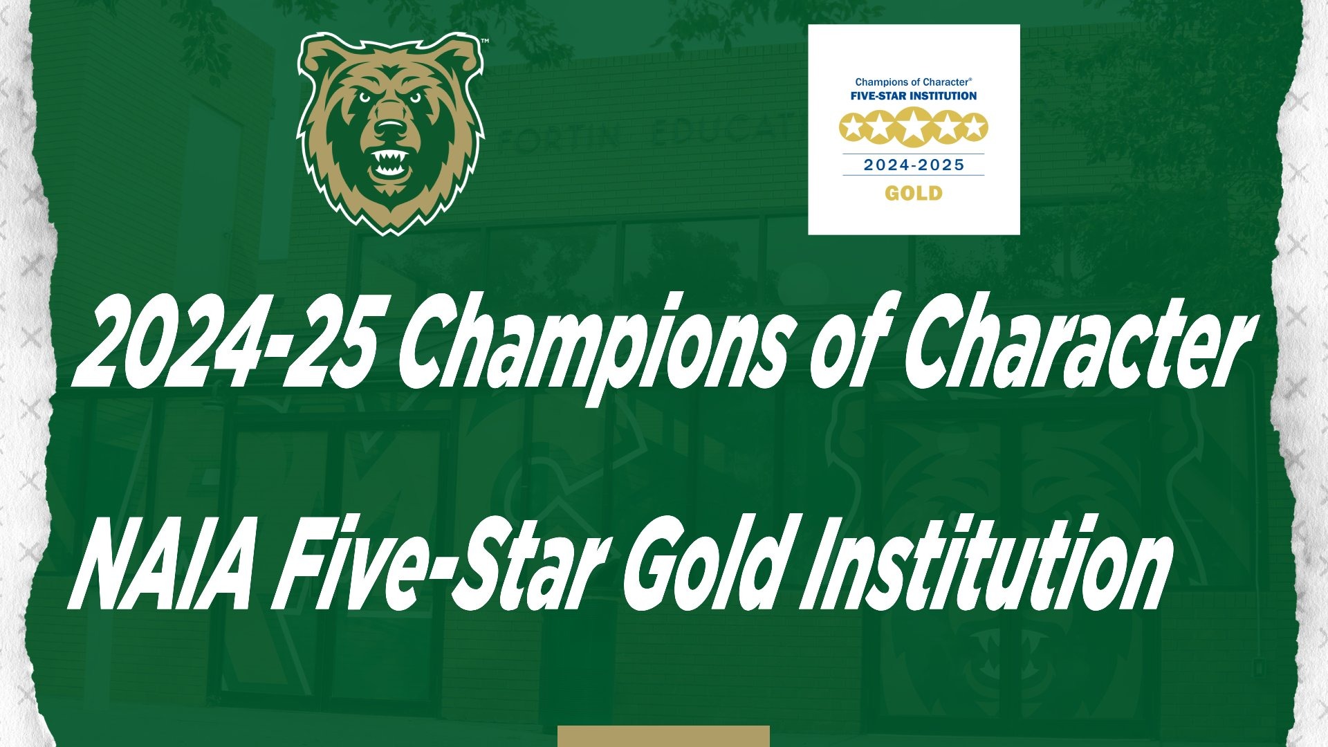 CoC Gold Institution '25