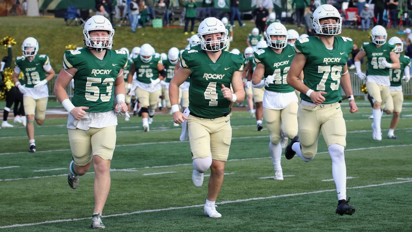 Rocky FB Run Out vs Dakota St '25