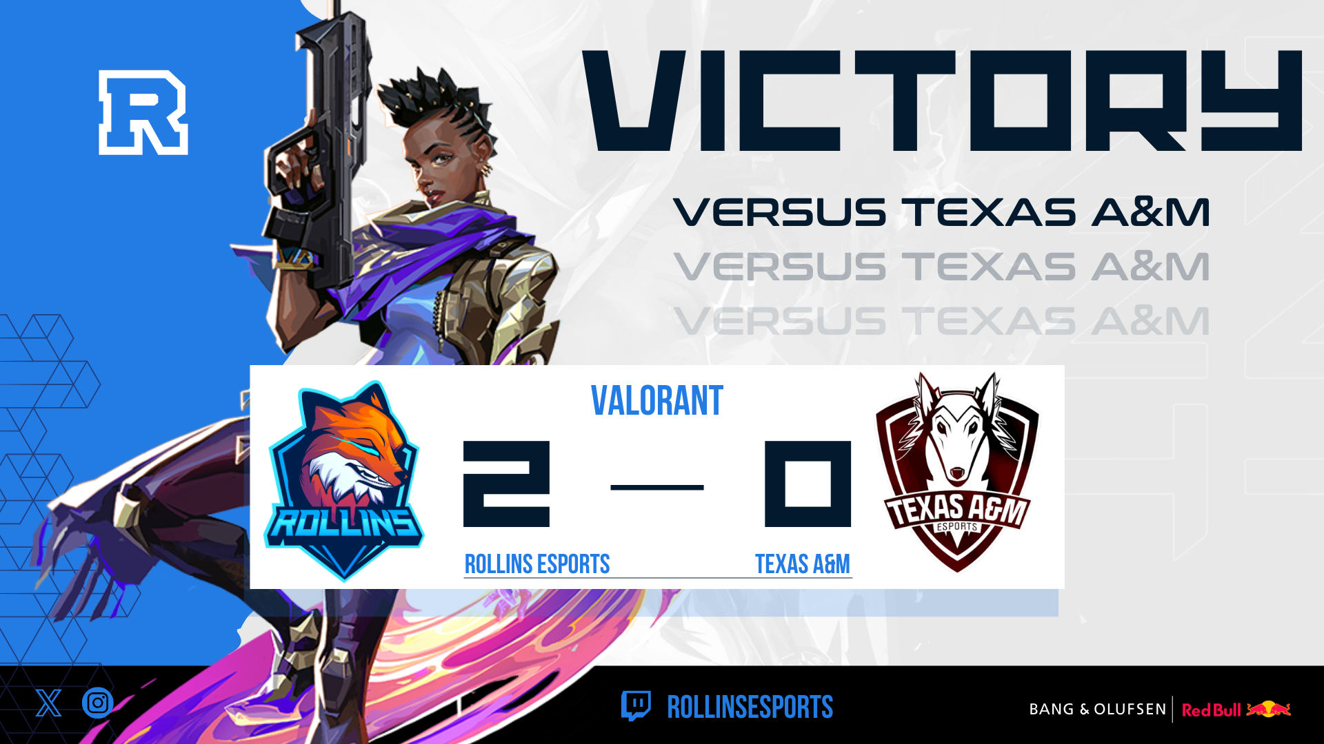 Rollins VAL Win 10/28