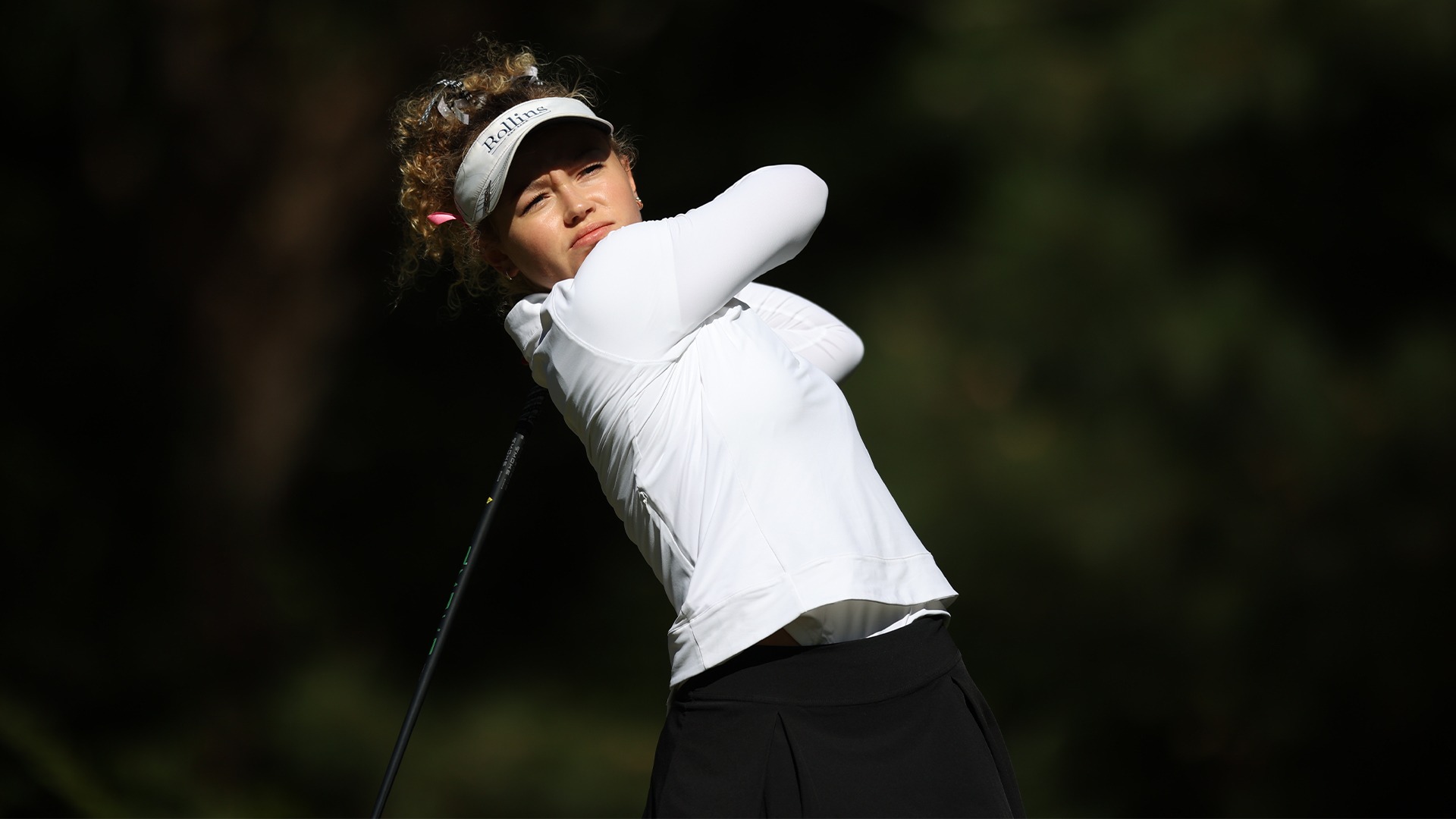 WGOLF Sarah Knitter swing