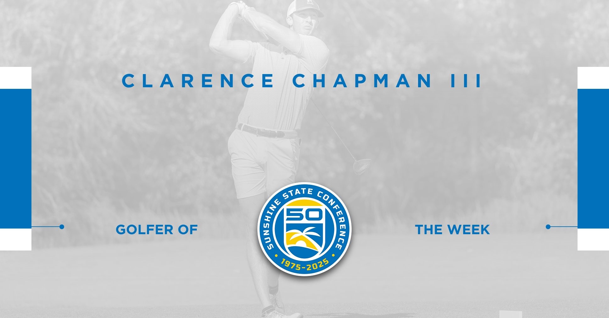 MGOLF SSC Player of the Week Clarence Chapman