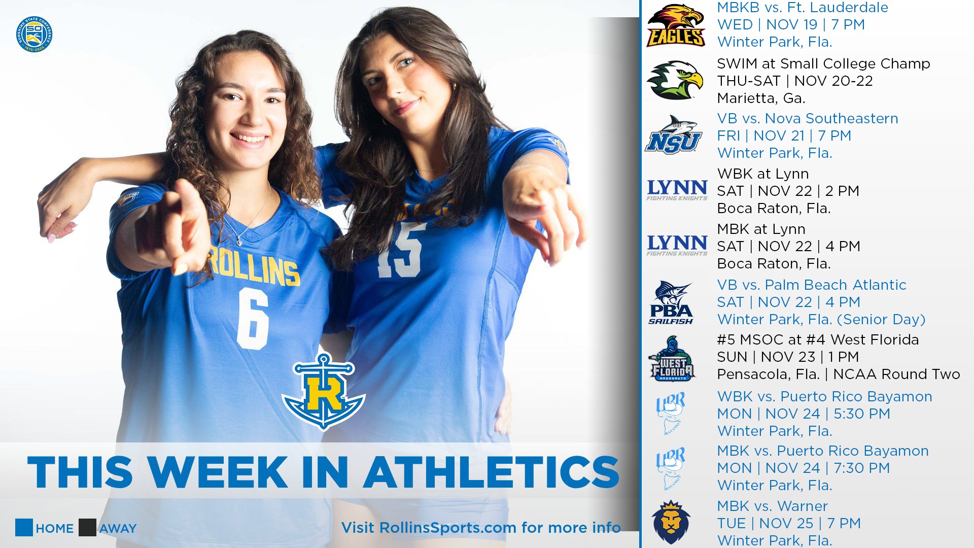 This Week in Athletics November 19 2025