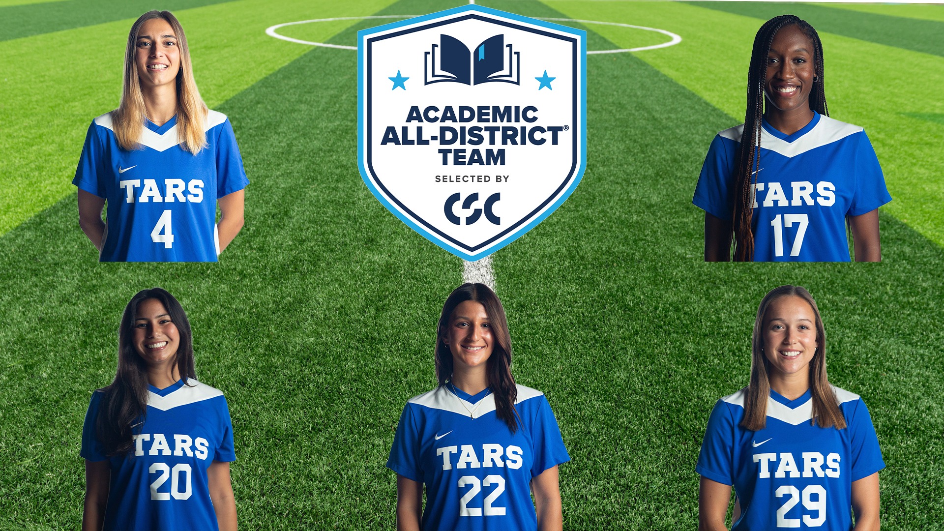 wSOC 2025 CSC Academic All-district